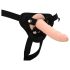 RealStuff Strap-On - kapea, säädettävä dildo (luonnollinen)