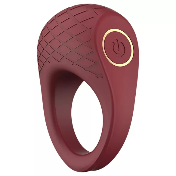 Dreamtoys Ivy - vibraattori penisrengas - burgundi