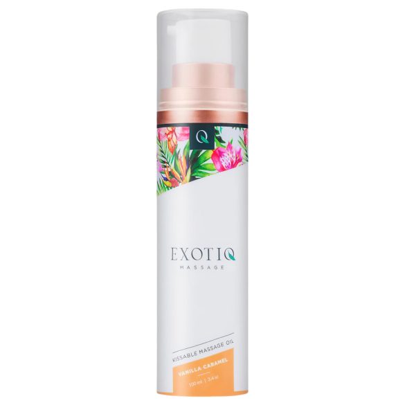 Exotiq - Tuoksuva hierontaöljy - Vanilja Karamelli (100ml)