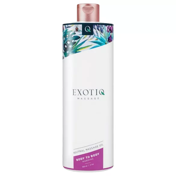 Exotiq - hierontaöljy - lämmittävä - 500 ml