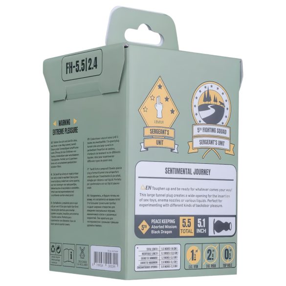 BUTTR Foxhole - ontto anustappi - musta