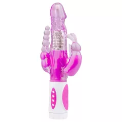 Easytoys Raving Rabbit - 3-haarainen vibraattori (pinkki)