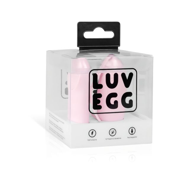 LUV EGG - vibraatiomuna kaukosäätimellä - ladattava - pinkki