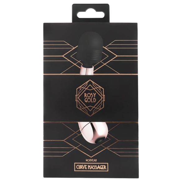 Rosy Gold - Wand-vibraattori mini kaareva - rosegold