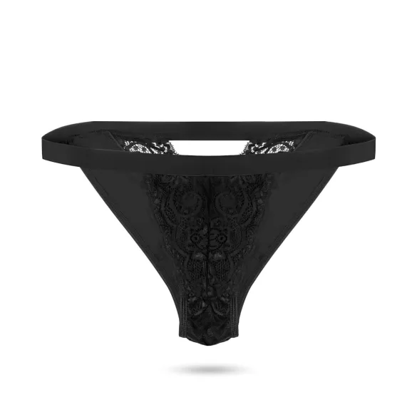 Pantyrebel - kauko-ohjattavat vibraatiotangat - musta S-L