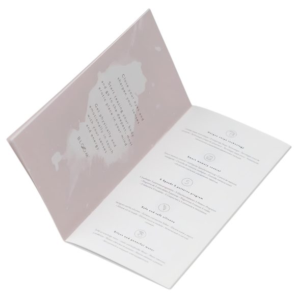 Bloom Rose - ladattava G-pistevibraattori silikonista turkoosi