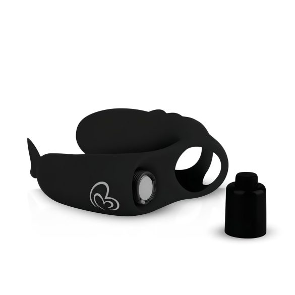 Easytoys Finger - 2in1 sormivibraattori - musta