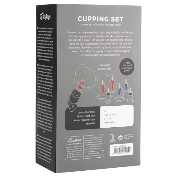 Easytoys Cupping - imukuppisarja 6 osaa