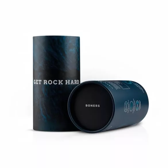 Boners - vibraattori miesten avomalli - ladattava - harmaa