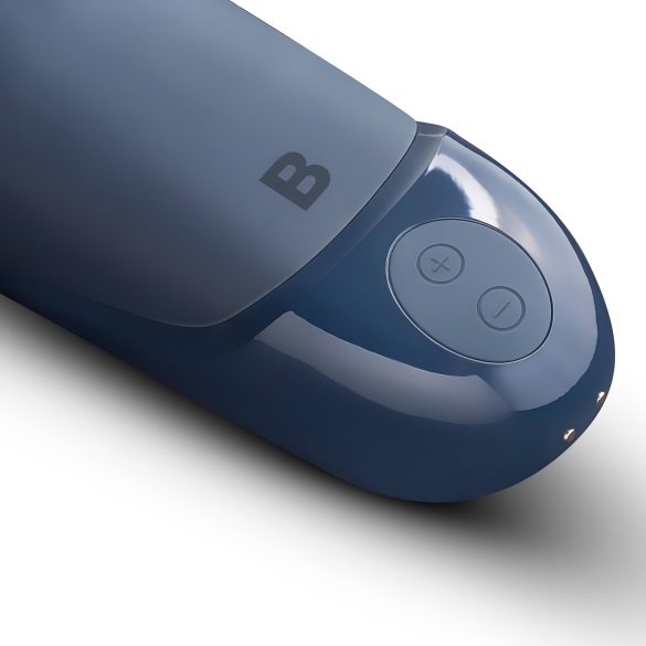 Boners - vibraattorimasturbaattori miehille - ladattava, harmaa