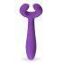 Easytoys Couple - ladattava, vedenkestävä parivibraattori (violetti)