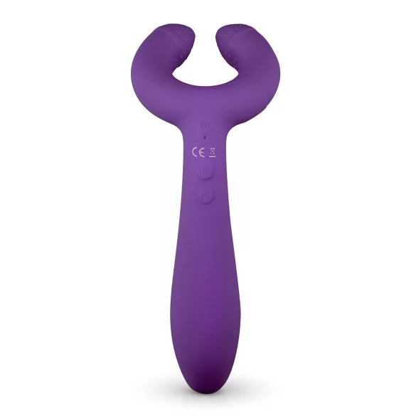 Easytoys Couple - parivibraattori - ladattava, vesitiivis - violetti