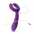 Easytoys Couple - parivibraattori - ladattava, vesitiivis - violetti