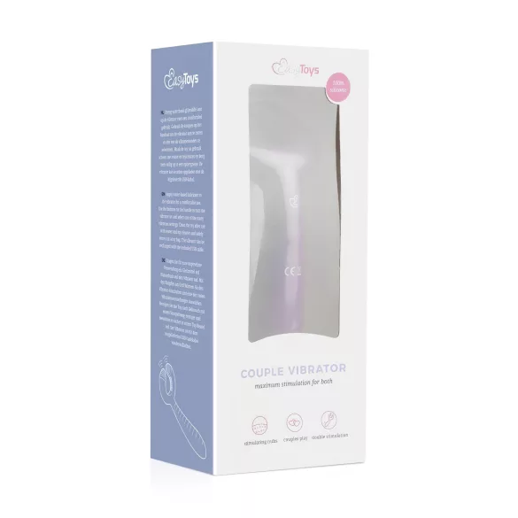 Easytoys Couple - parivibraattori - ladattava, vesitiivis - violetti
