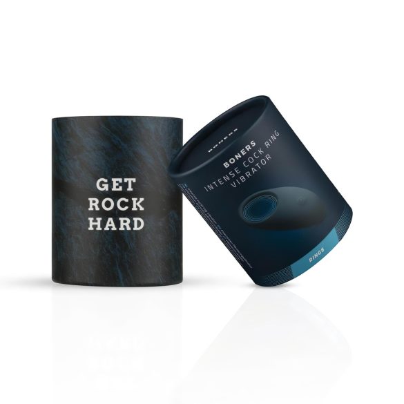 Boners - ladattava vibraattoripenisholkki - vesitiivis - harmaa