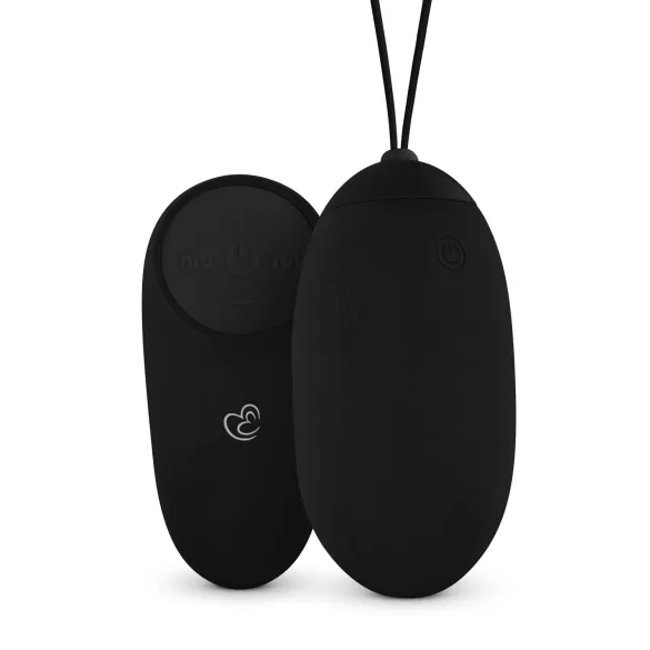 Easytoys - langaton vibraatiomuna - vesitiivis ladattava - musta