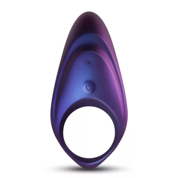 Hueman Neptune - vibraattorillinen penisrengas - vedenkestävä - violetti