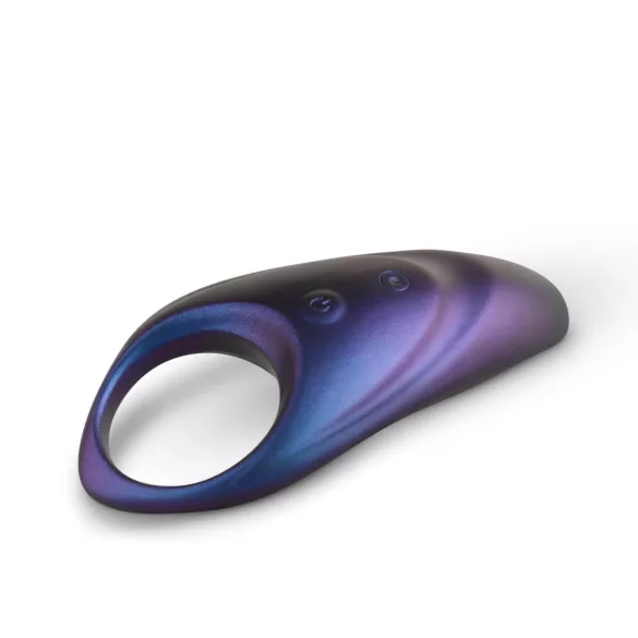 Hueman Neptune - vibraattorillinen penisrengas - vedenkestävä - violetti