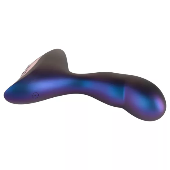Hueman Intergalactic - anustappi vibraattorilla - silikoni - violetti