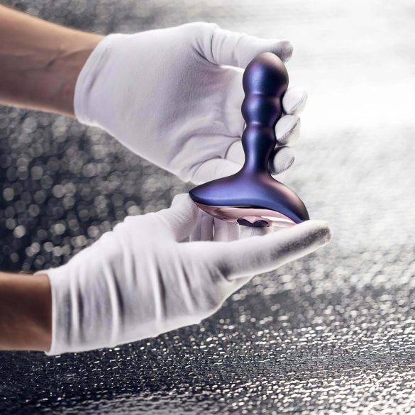 Hueman Interstellar - aaltoileva anaalivibraattori (violetti)