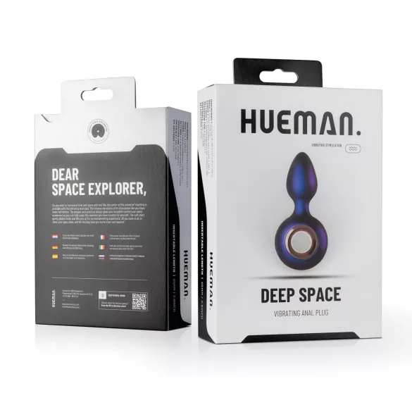 Hueman Deep Space - ladattava anaalivibraattori - violetti