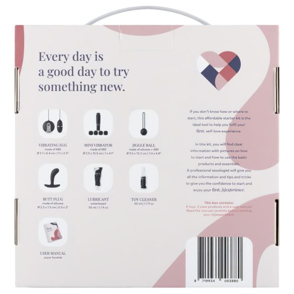 First. - aloittelevan itsetyydytyssarja - 6-osainen vibrasetti