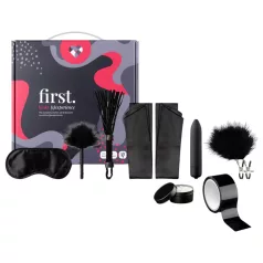 First. - BDSM aloituspakkaus - 8 osaa - fetissitarvikkeet
