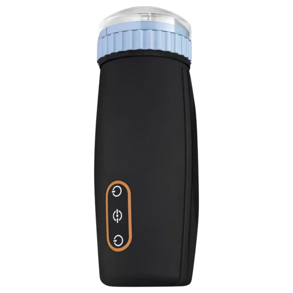 CRUIZR CM05 - akkumasturbaattori - työntö-imutoiminto - musta-sininen