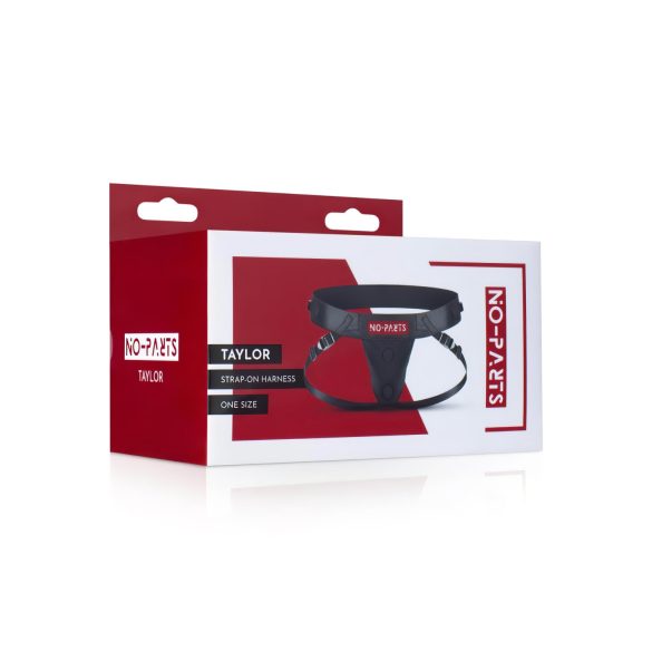 No-Parts Taylor - strap-on valjasharnessi - kaksois O-rengas - säädettävä S-L