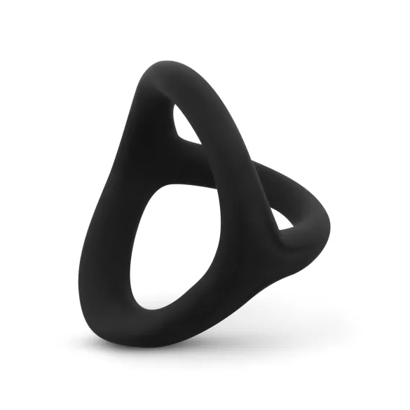 Easytoys Desire Ring - penis- ja kivestenrengas - joustava - musta