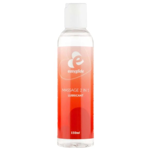 EasyGlide 2in1 - vesipohjainen liukuvoide ja hierontageeli (150 ml)
