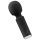 Easytoys Wonder Wand - ladattava, mini hierontavibraattori (musta)