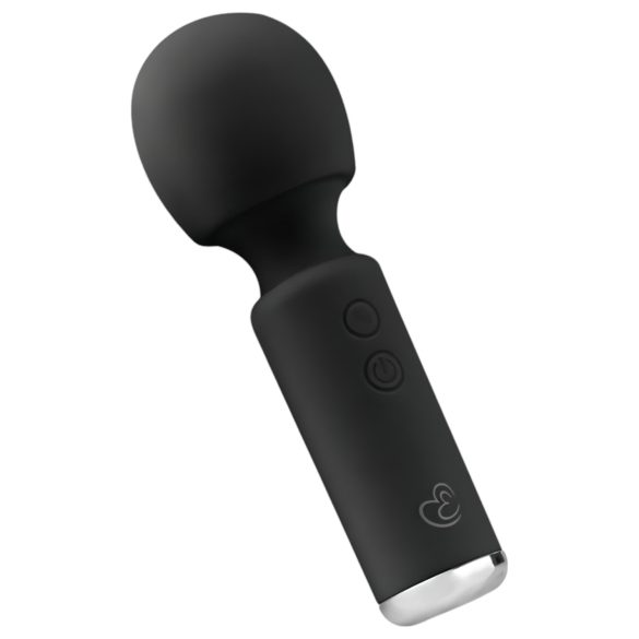 Easytoys Wonder Wand - ladattava, mini hierontavibraattori (musta)