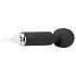 Easytoys Wonder Wand - ladattava, mini hierontavibraattori (musta)
