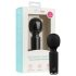 Easytoys Wonder Wand - ladattava, mini hierontavibraattori (musta)