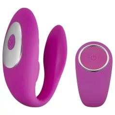   Easytoys - parivibraattori - vedenpitävä, kaukosäädin - pinkki
