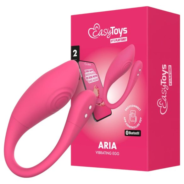 EasyConnect - älykäs värisevä muna (pinkki)