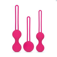 Easytoys LoveBalls - geishakuulasetti - 3 osaa (pinkki)