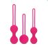 Easytoys LoveBalls - geishakuulien setti - 3 osaa - pinkki