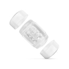   FPPR. - kaksipäinen masturbaattori - vagina & suu - läpinäkyvä