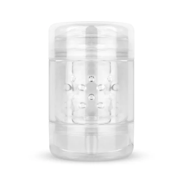 FPPR. - kaksipäinen masturbaattori - vagina & suu - läpinäkyvä