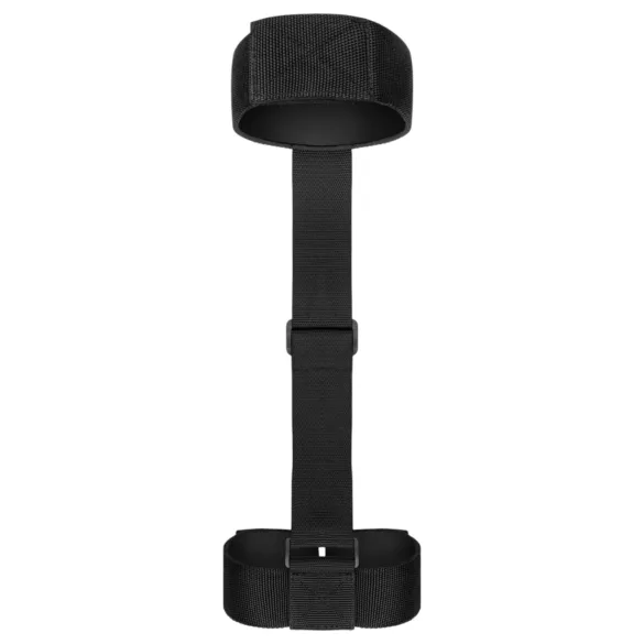 Bedroom Fantasies - kaulapanta ja käsikahleet - pehmeä musta