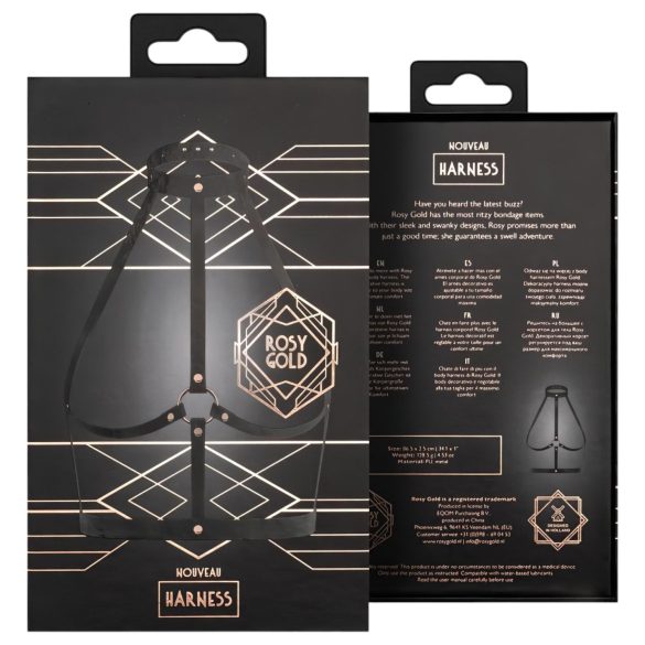 Rosy Gold - vartalokoru - musta/ruusukulta