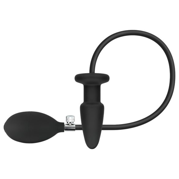 EasyToys - Pumpattava anustappi (musta)