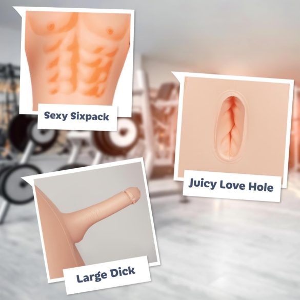 Täytettävä AirDoll David Blowme (natural)