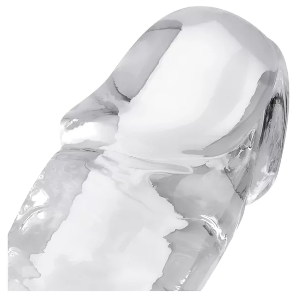 EasyToys - jelly dildo - 18 cm - läpinäkyvä