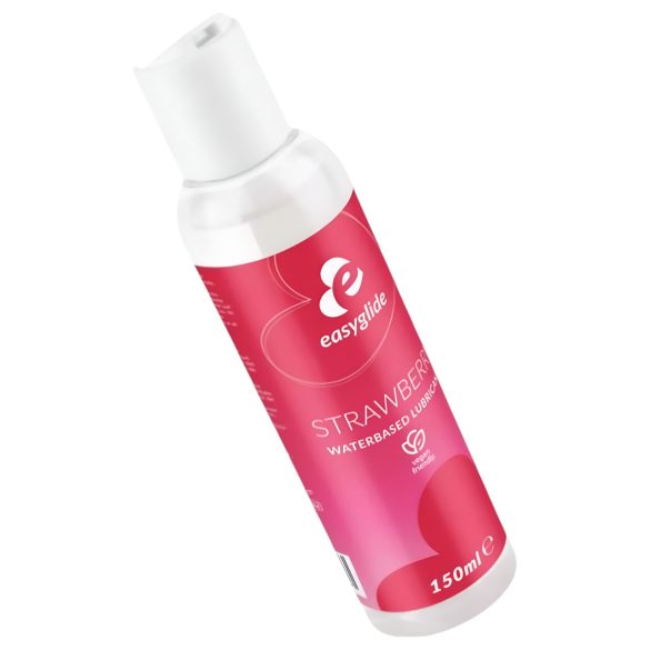 EasyGlide - Mansikan makuinen vesipohjainen liukuvoide (150 ml)