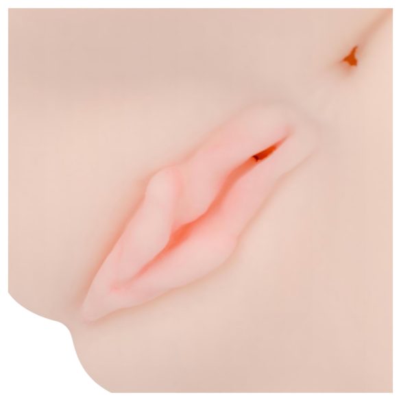 FWB - tekopillu ja tekopersu vibralla - vaalea