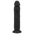 Easytoys - realistinen dildo - 17,5 cm (musta)