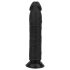 Easytoys - realistinen dildo - 17,5 cm (musta)